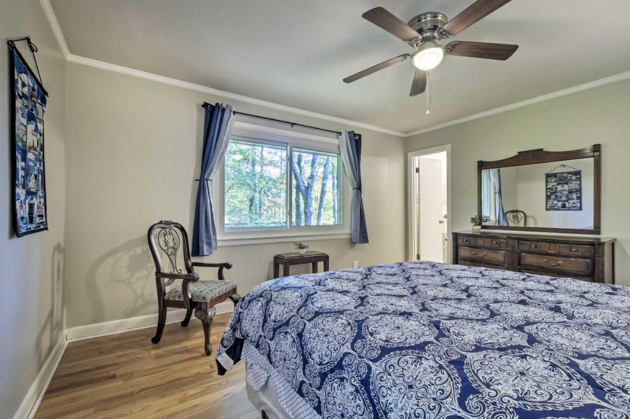 Durham Home Floor-To-Ceiling Windows With View Exterior photo