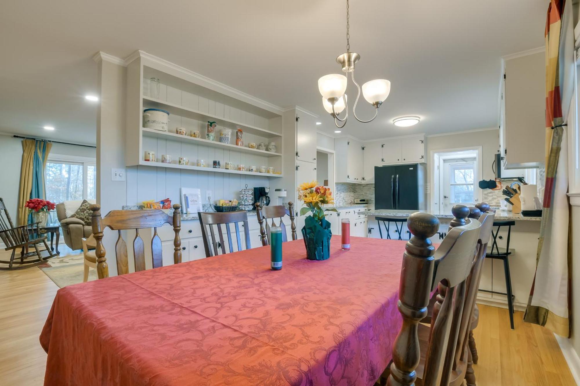 Durham Home Floor-To-Ceiling Windows With View Exterior photo