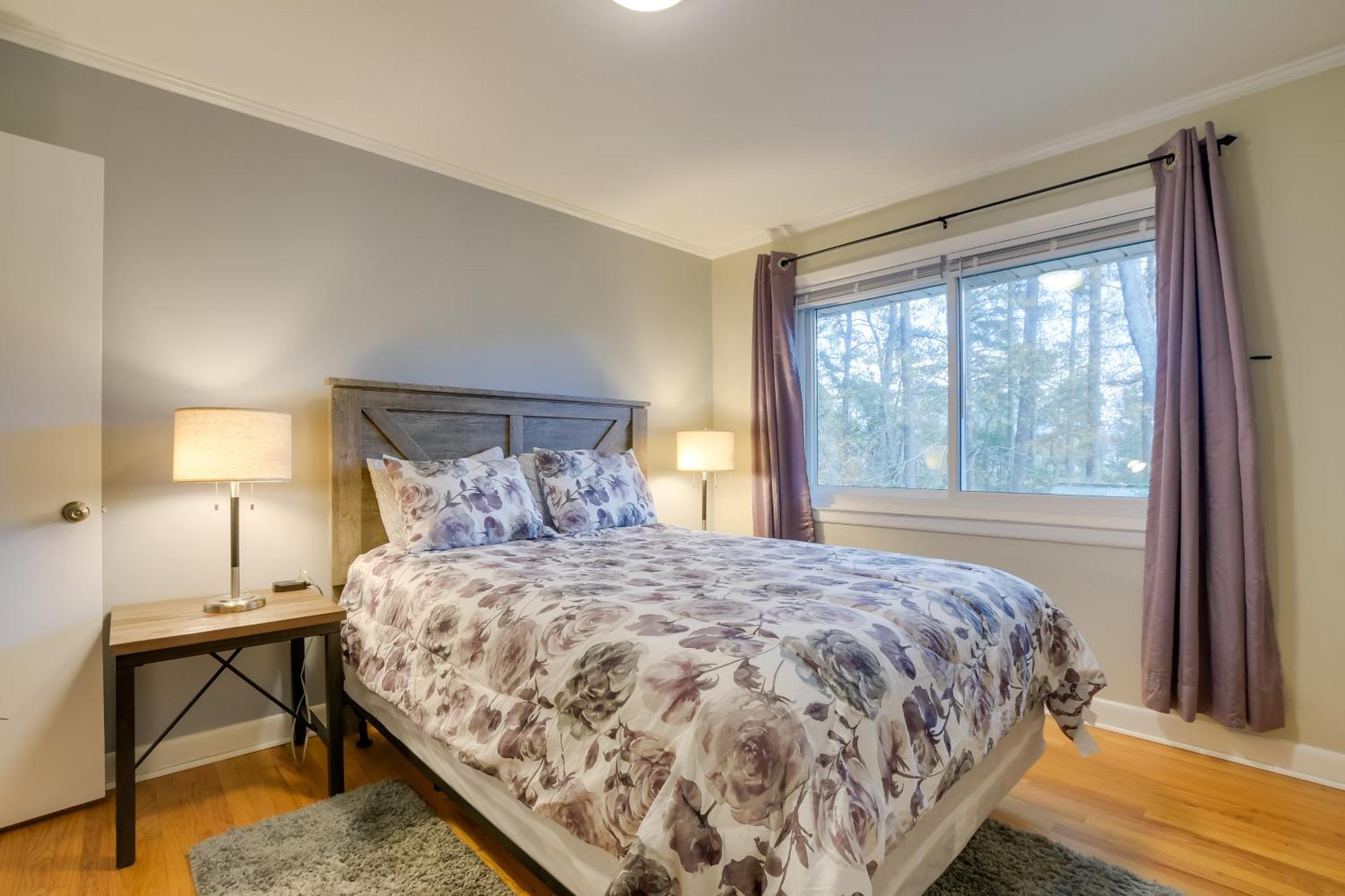 Durham Home Floor-To-Ceiling Windows With View Exterior photo